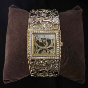 Guess Gold & Crystal Watch